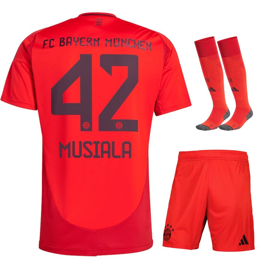 Maillot Bayern Munich Enfant Domicile 2024 2025 Rouge | Foot Sport