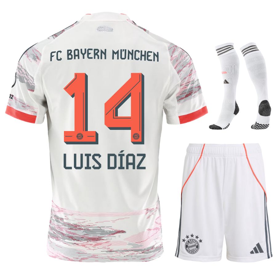 Bayern Munich Away Kit Kids 2025 2026 | Foot Sport