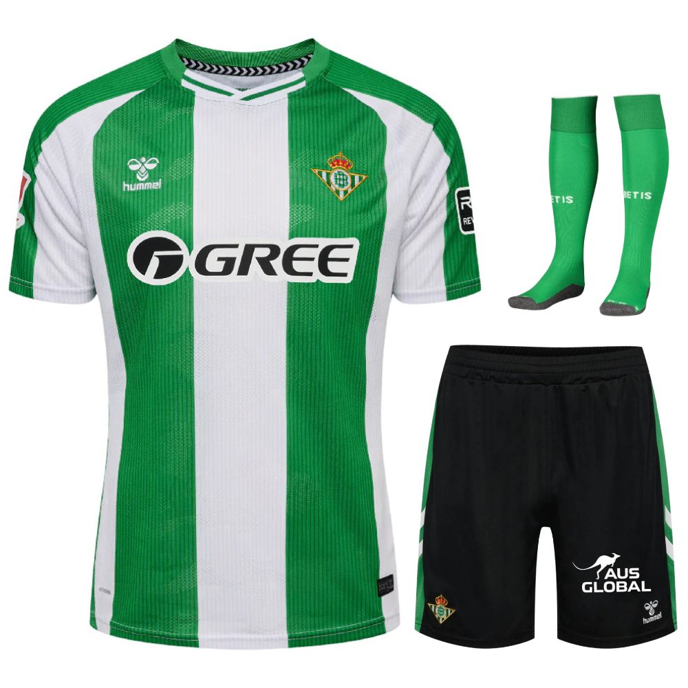 Betis Seville Home Kit Kids 2025 2026 | Foot Sport