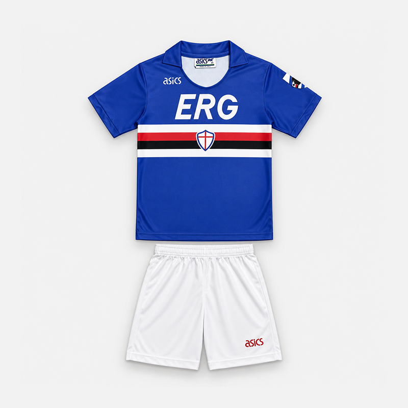 Maillot-Kit-Enfant-Domicile-Sampdoria-1990-1991-1