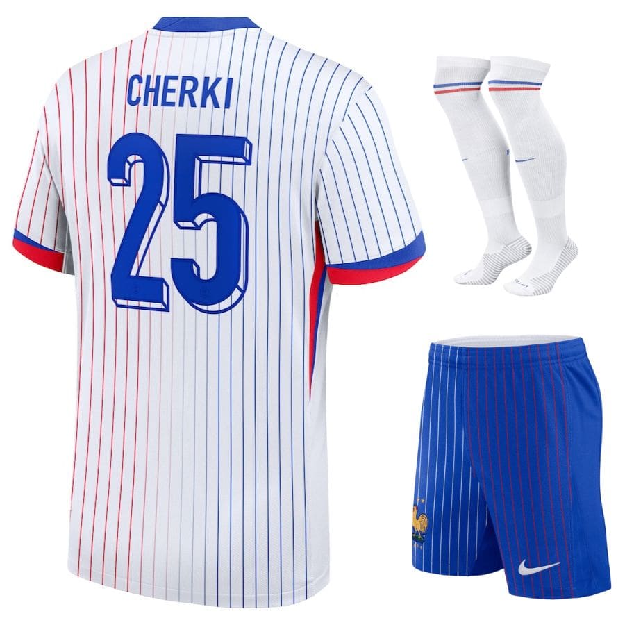Maillot Kit Enfant France Exterieur Euro 2024 2025 | Foot Sport