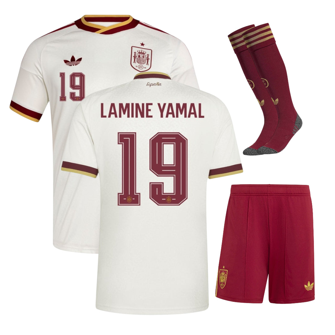 Maillot Espagne Kit Lamine Yamal Enfant Exterieur 2026 2027