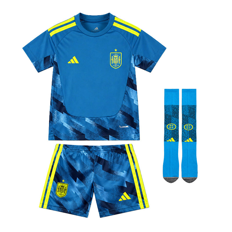 Maillot-Kit-Enfant-Espagne-Gardien-2026-2027-Bleu-1