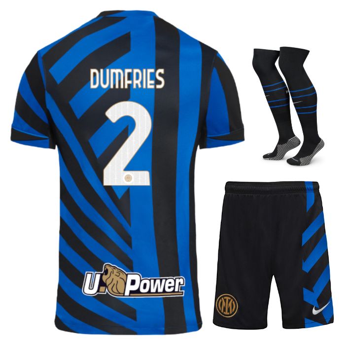 Maillot-Kit-Enfant-Inter-Milan-Domicile-2024-2025-Dumfries