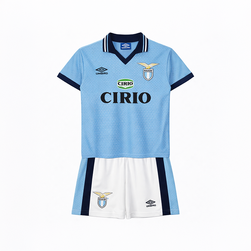 Maillot-Kit-Enfant-Lazio-Roma-Domicile-1996-1997-1