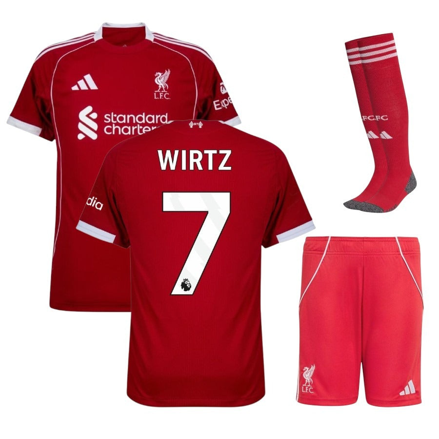 Maillot Kit Enfant Liverpool Domicile 2025 2026 | Foot Sport