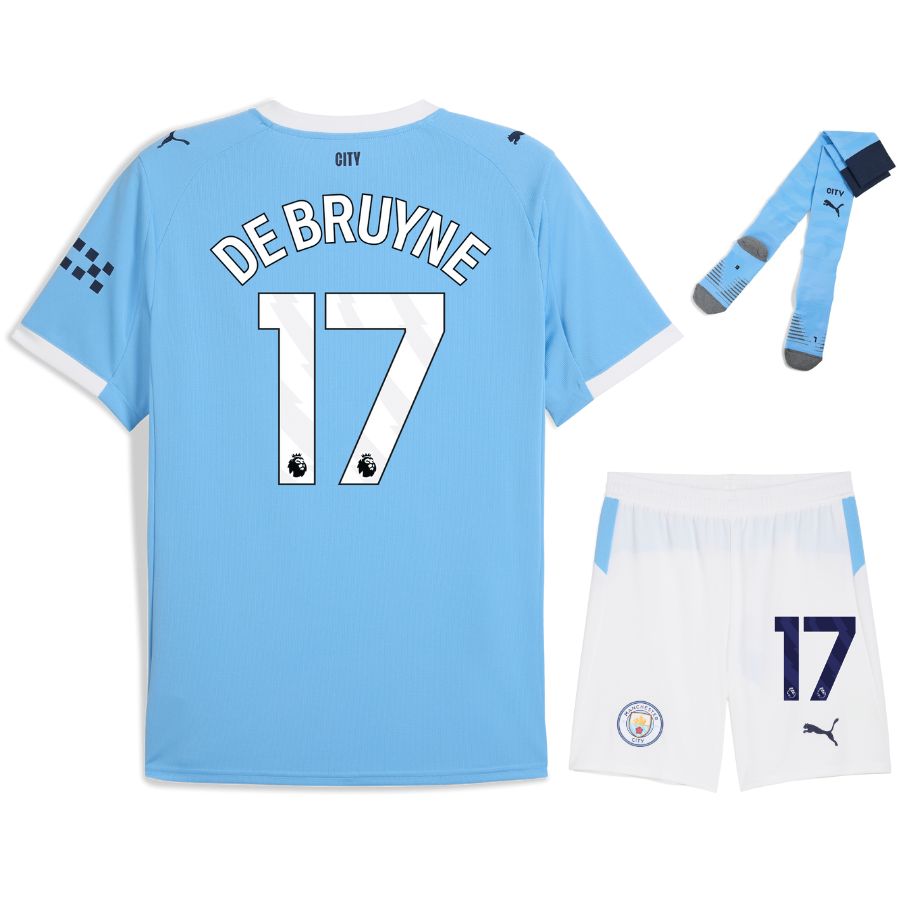 Maillot-Kit-Enfant-Manchester-City-Domicile-2025-2026-De-Bruyne-1