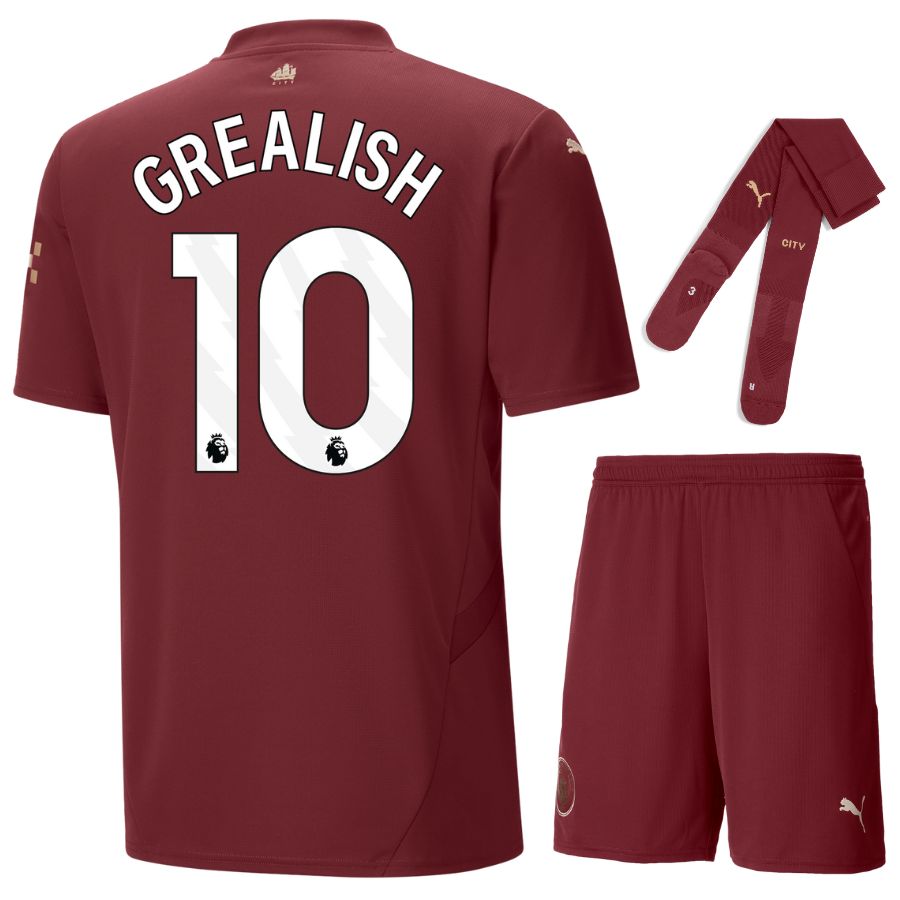 Maillot-Kit-Enfant-Manchester-City-Third-2024-2025-Grealish