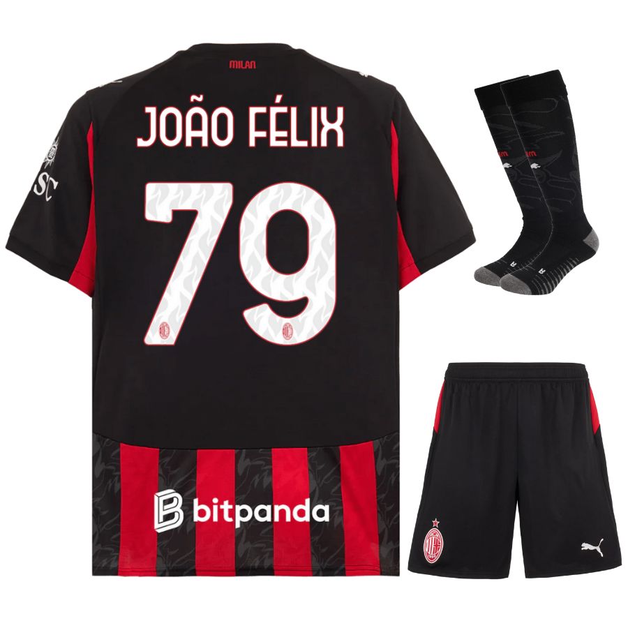 Maillot-Kit-Enfant-Milan-AC-Domicile-2025-2026-Joao-Felix