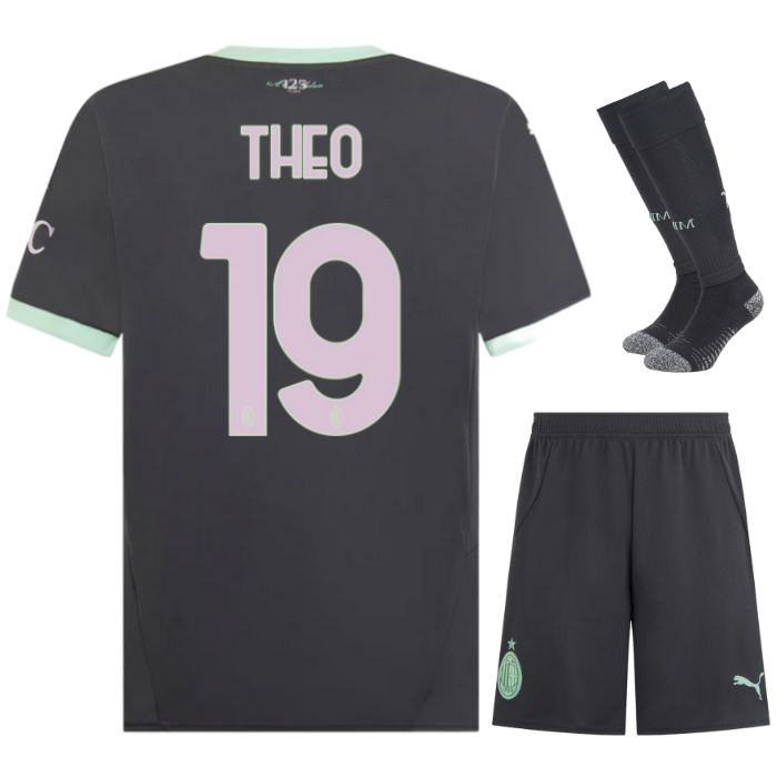 Maillot Kit Enfant Ac Milan Third 2024 2025 | Foot Sport
