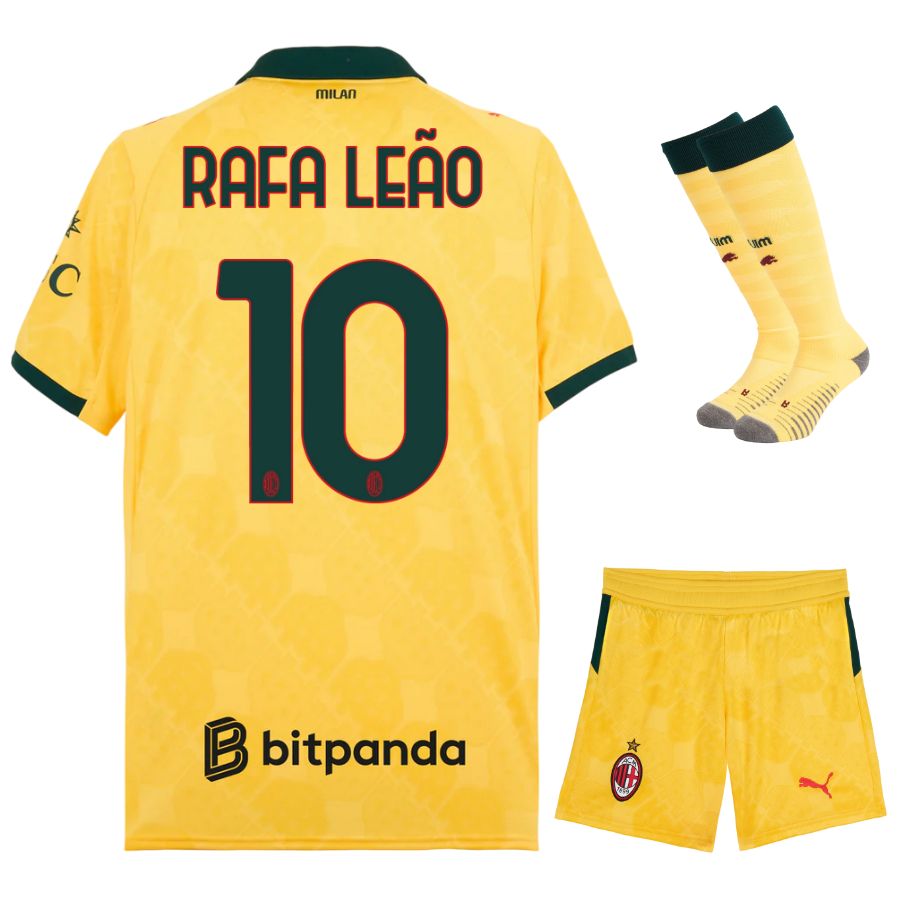 Maillot-Kit-Enfant-Milan-AC-Third-2025-2026-Rafa-Leao