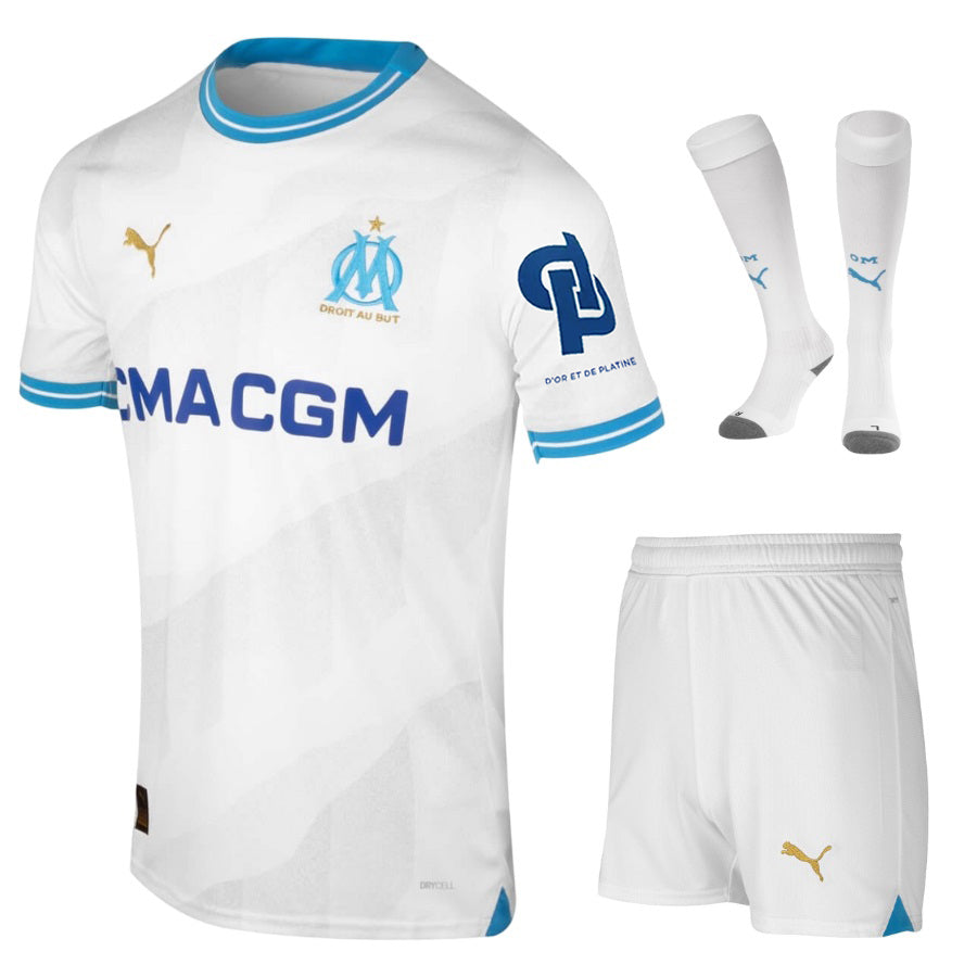 Maillot short enfant OM - Collection officielle OLYMPIQUE DE MARSEILLE OM