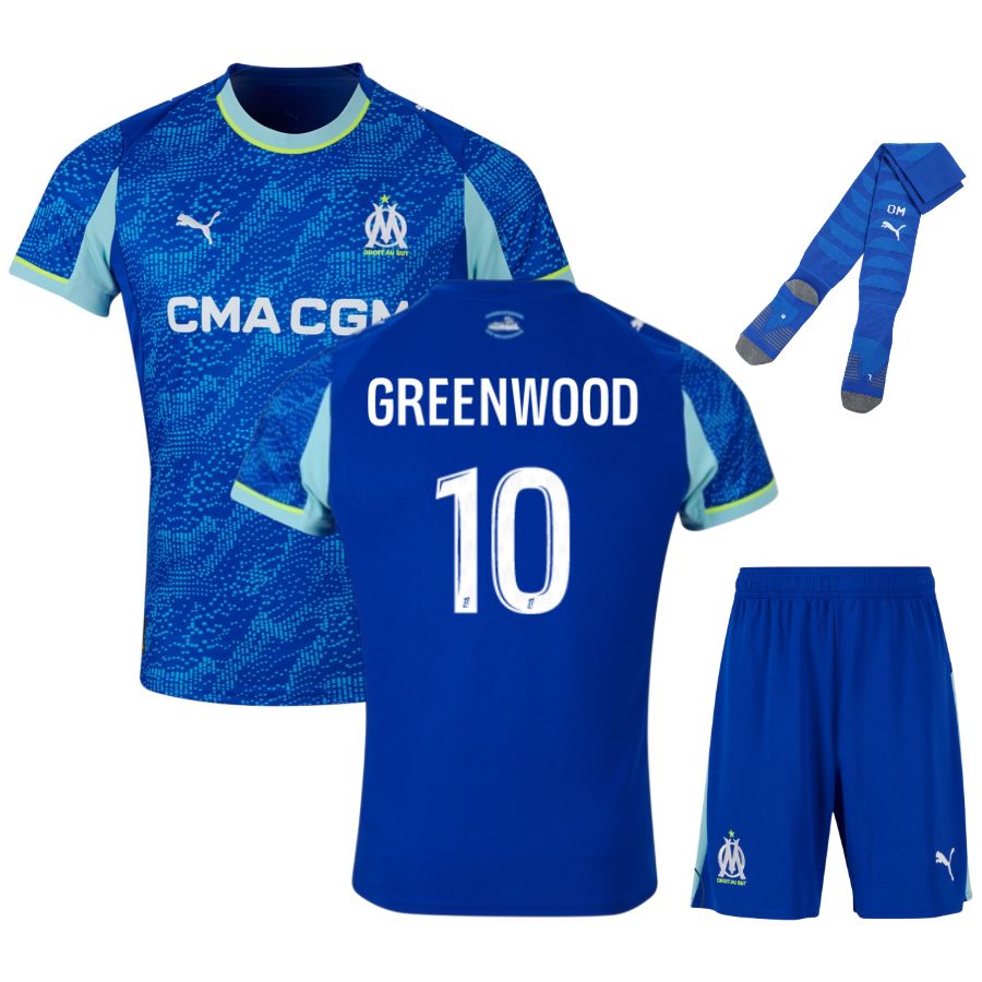Maillot-Kit-Enfant-OM-Third-2025-2026-Greenwood