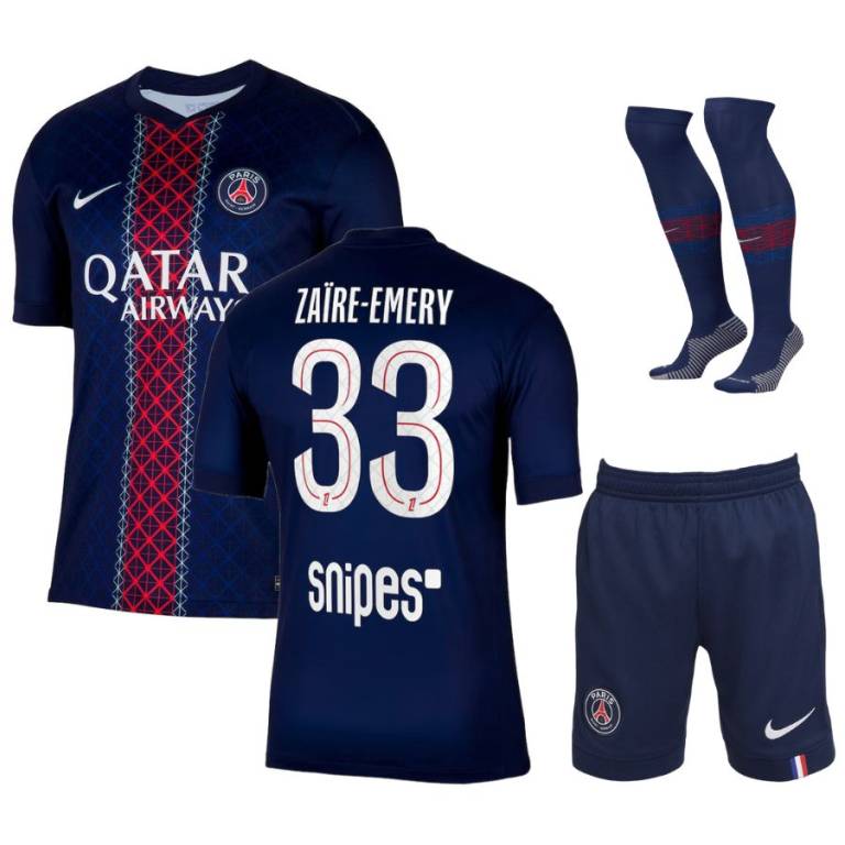 Maillot-Kit-Enfant-PSG-Domicile-2025-2026-Zaire-Emery-768x768