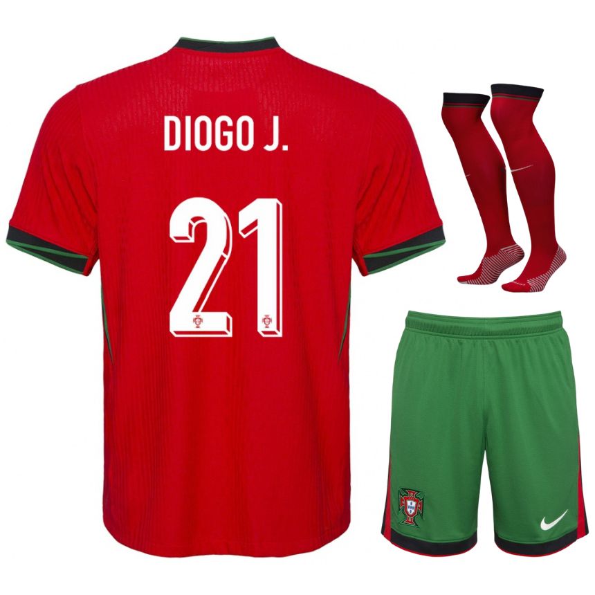 Camiseta local de Portugal para niños 2025-2026 | Fútbol