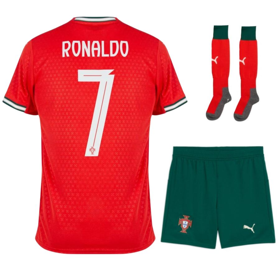 Camiseta local de Portugal para niños 2025-2026 | Fútbol