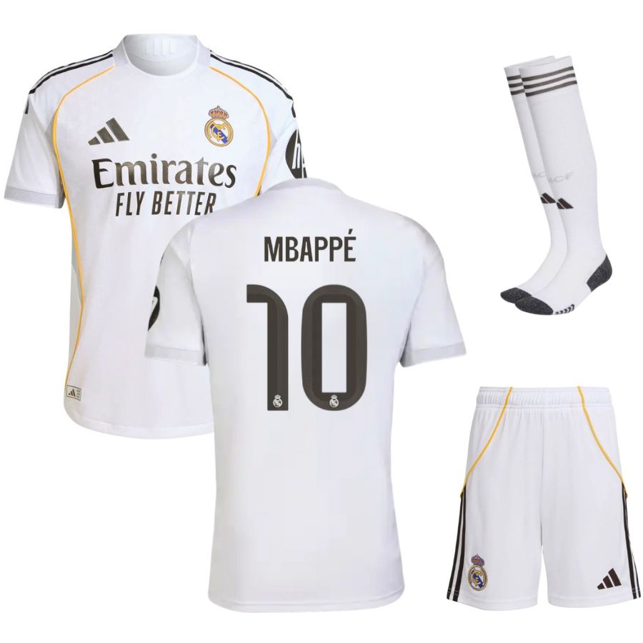 Maillot Kit Enfant Real Madrid Domicile 2025 2026 | Foot Sport