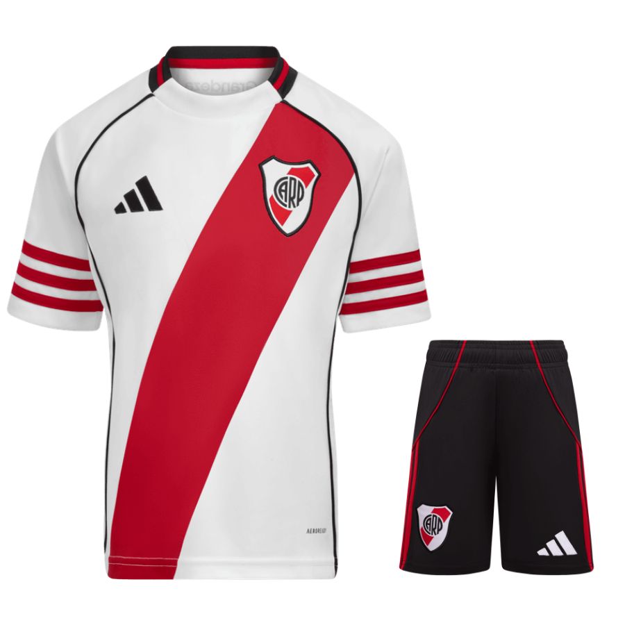 River Plate Home Kit Kids 2025-2026 | Foot Sport