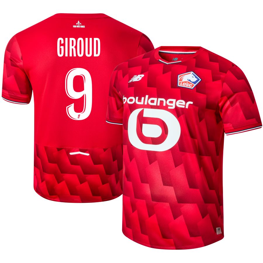 Camiseta de local Lille Giroud LOSC hombre 2025 2026 | fútbol deporte