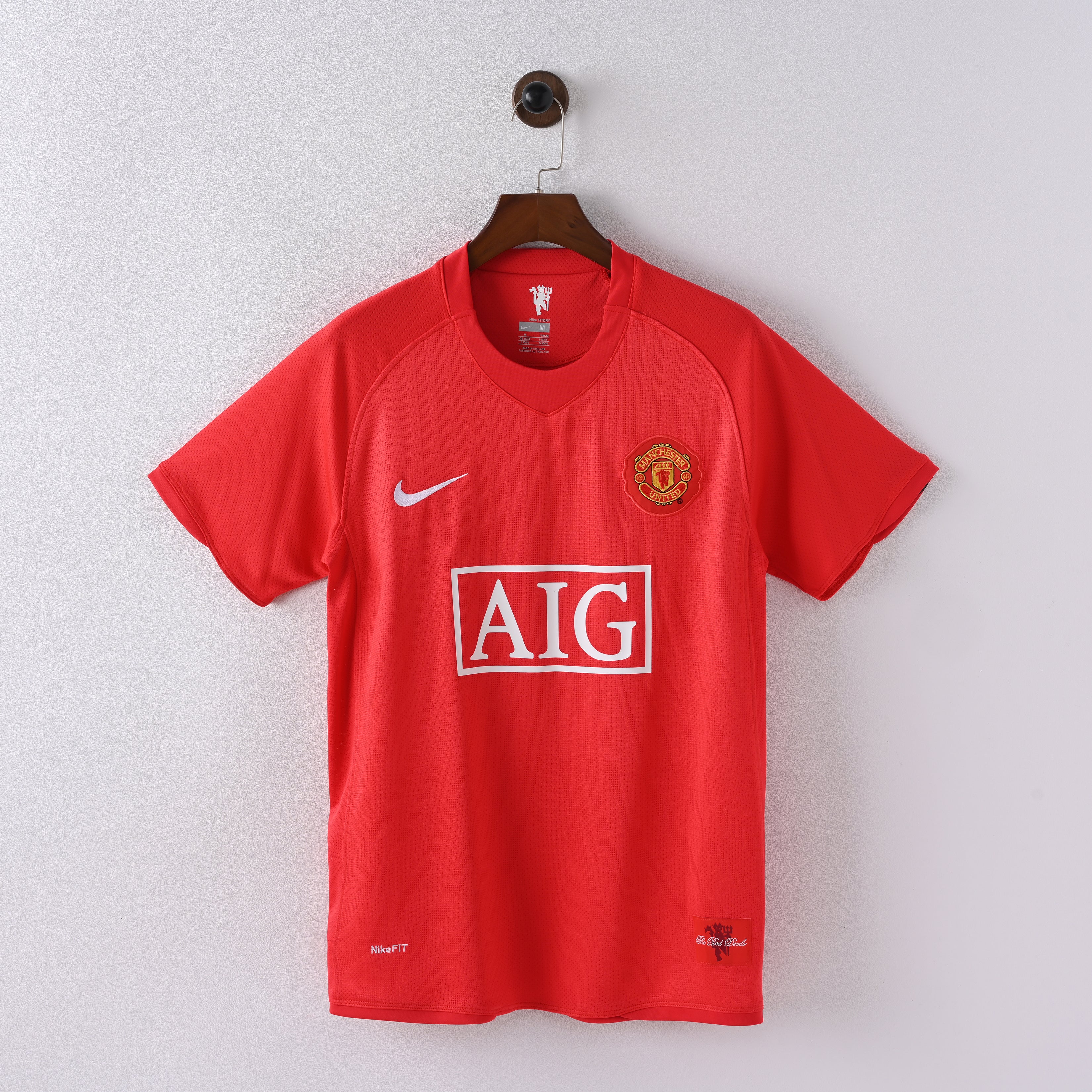 Maillot-Manchester-United-2007-2008-Domicile-Retro-Vintage-Homme