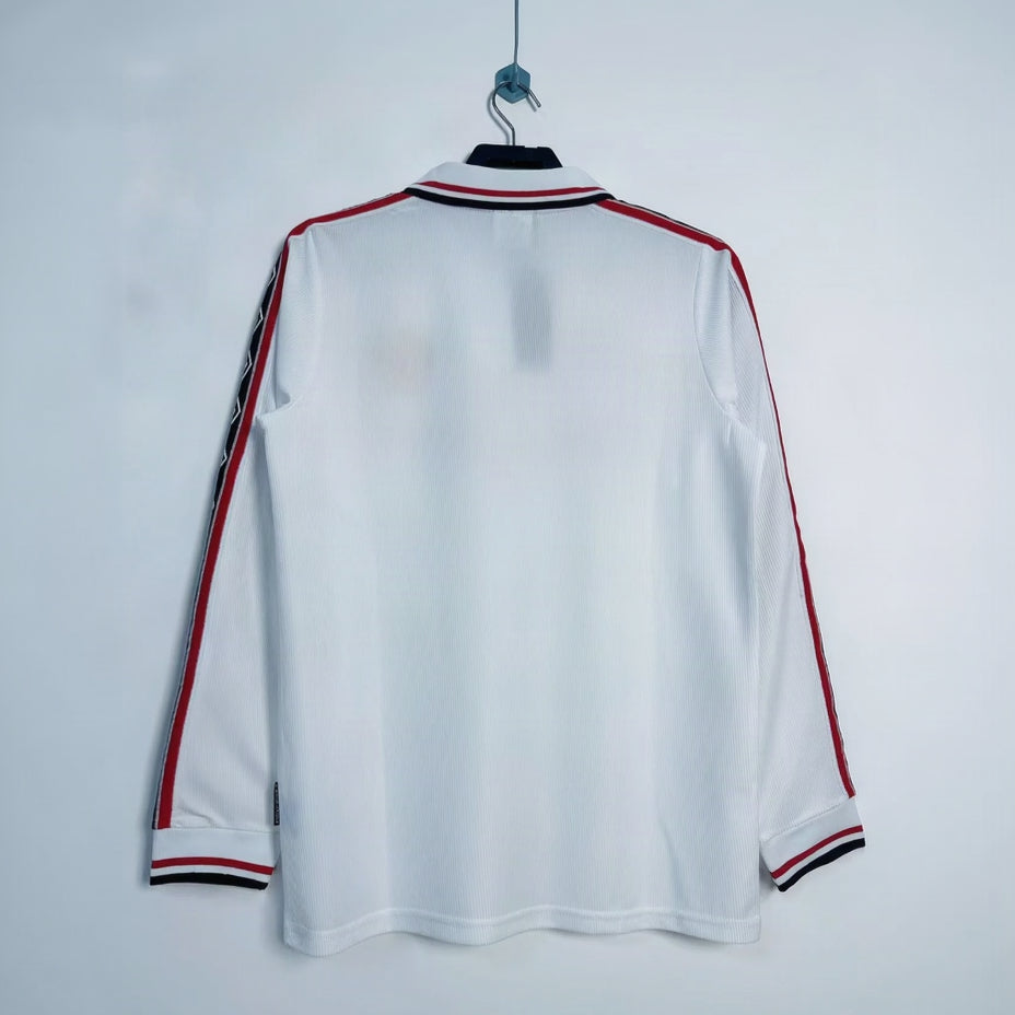 Maillot-Manchester-United-Retro-Vintage-Manches-Longues-1998-Exterieur-Homme-2