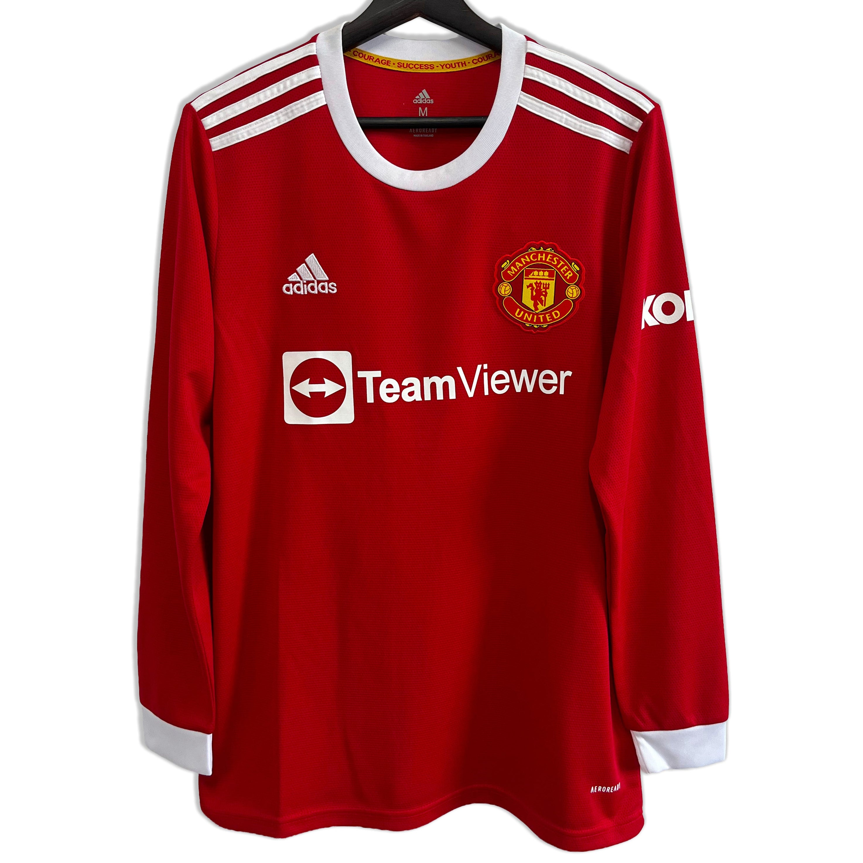 Maillot-Manchester-United-Retro-Vintage-Manches-Longues-2021-2022-Domicile-Homme-1