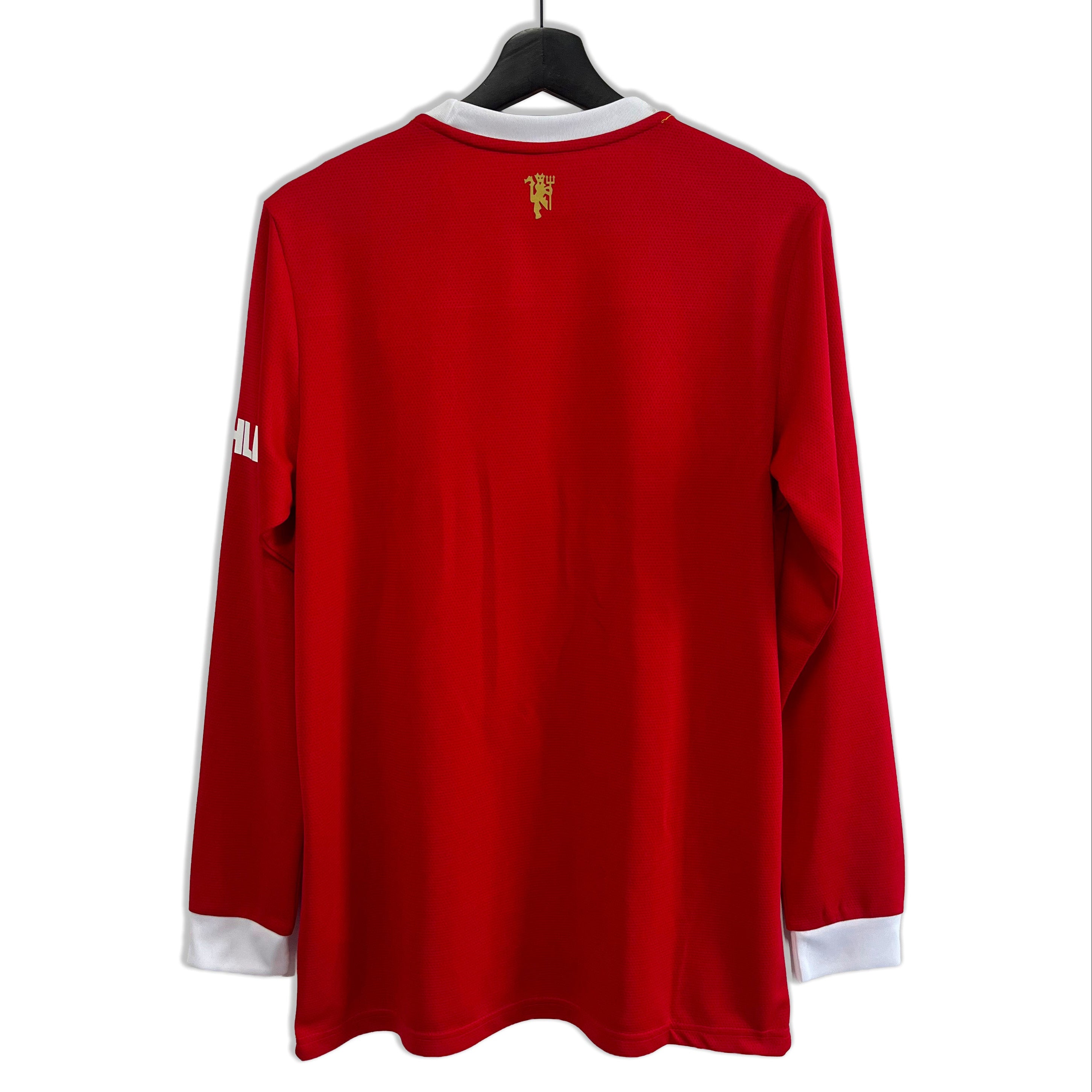 Maillot-Manchester-United-Retro-Vintage-Manches-Longues-2021-2022-Domicile-Homme-2
