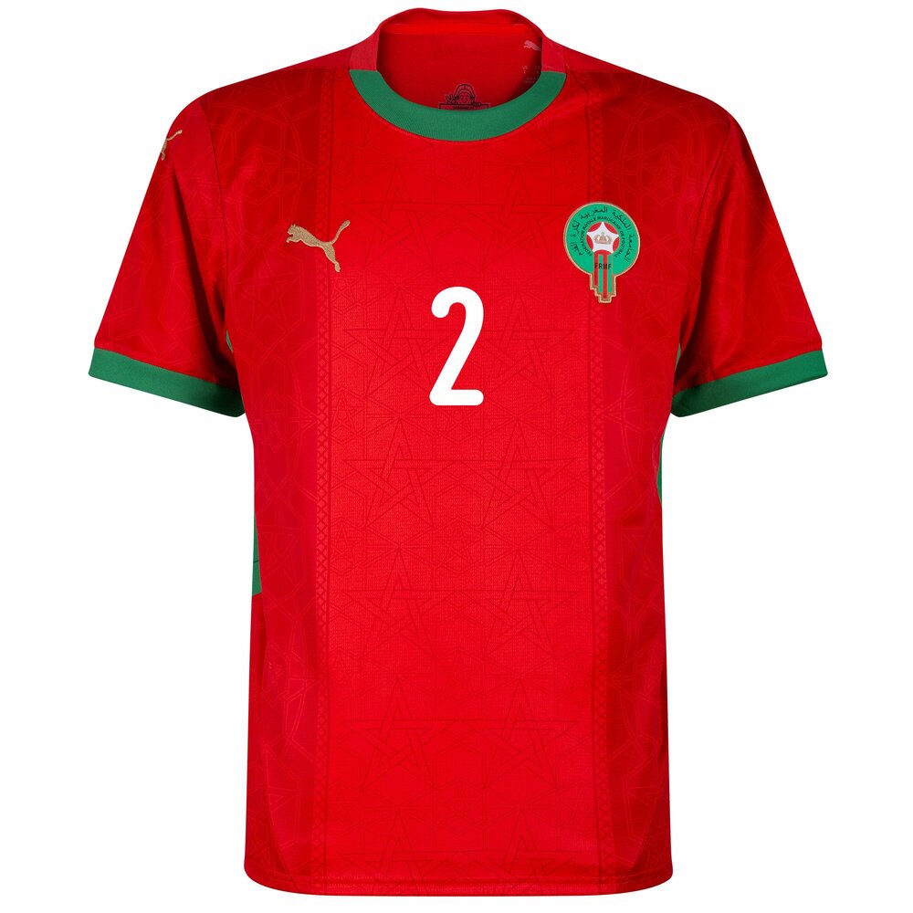 Maillot Maroc Homme Hakimi Domicile 2024 2025