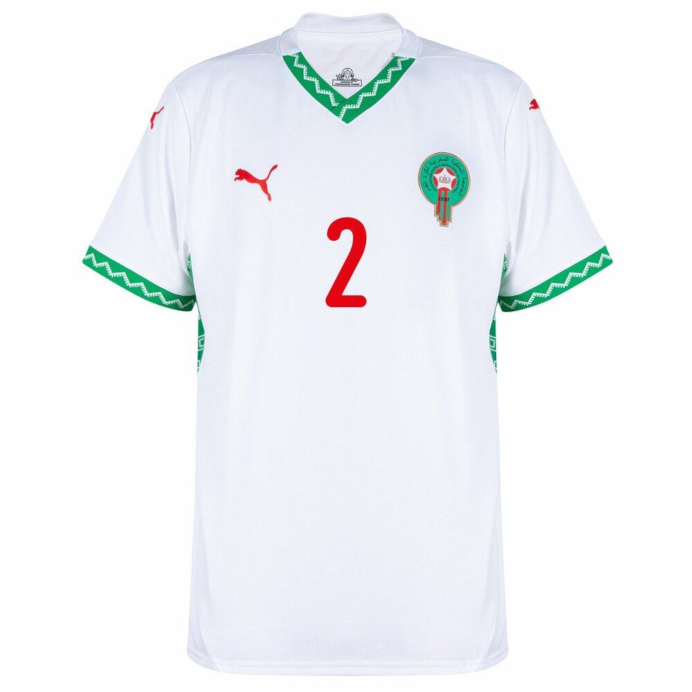 Maillot Maroc Homme Hakimi 2 Exterieur 2024 2025 | Foot Sport