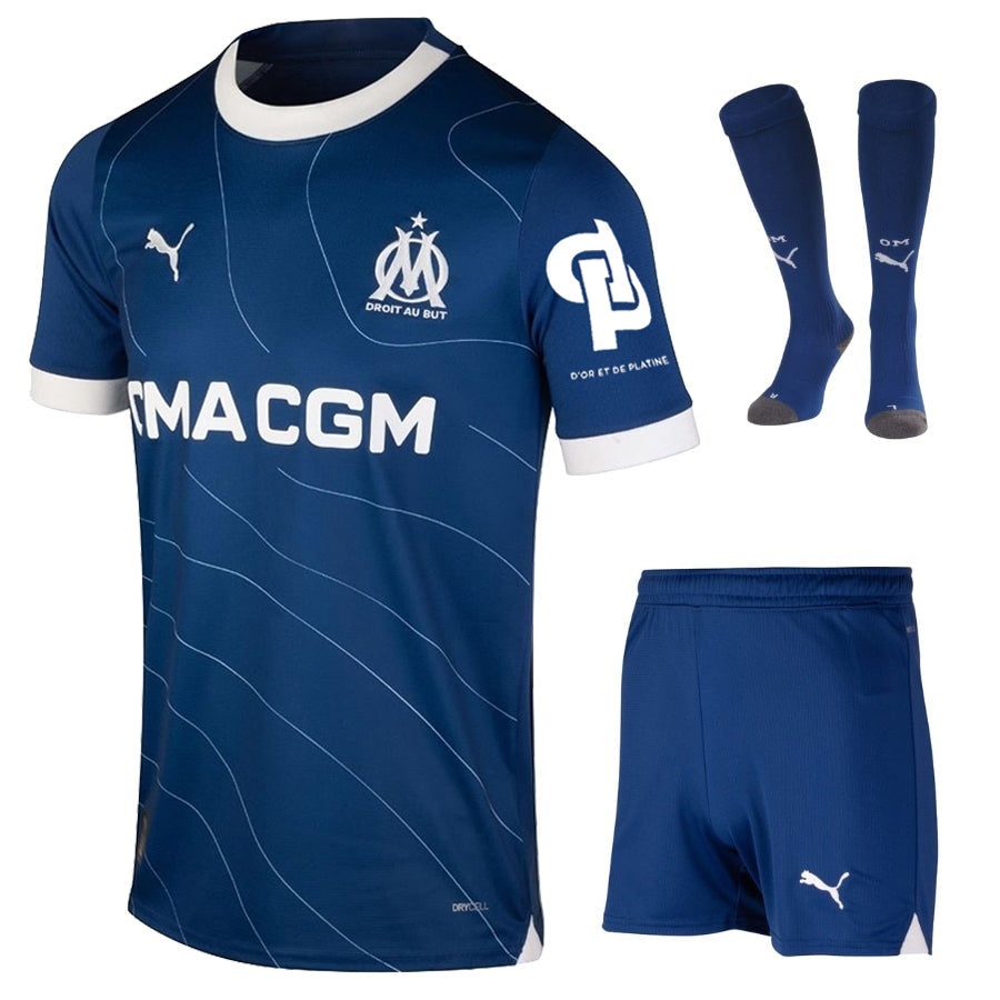 Le Nouveau Maillot Du Marseille Om Enfant Flocage Personnalisable