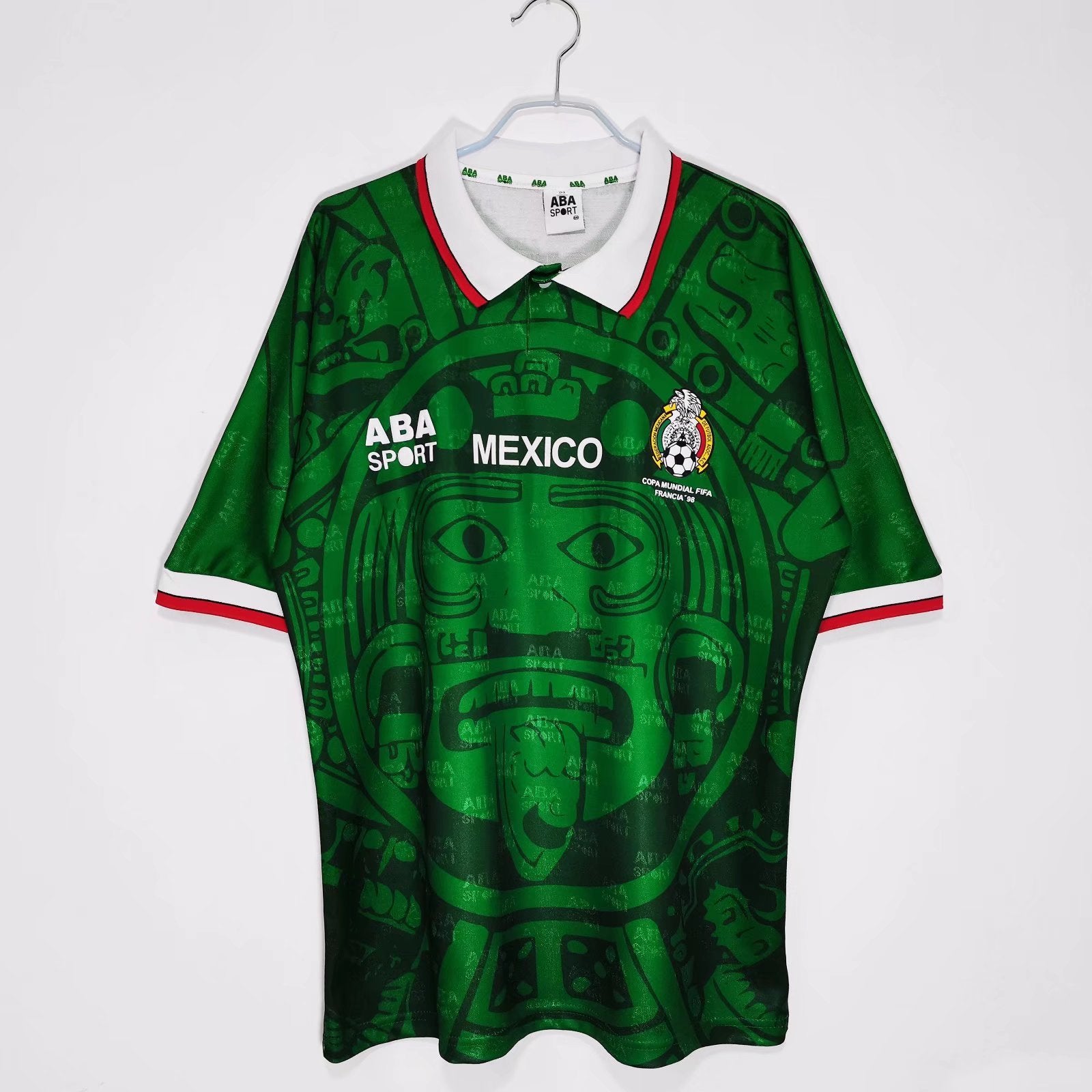 Maillot-Mexique-1998-Domicile-Saison-Vintage-Retro-1