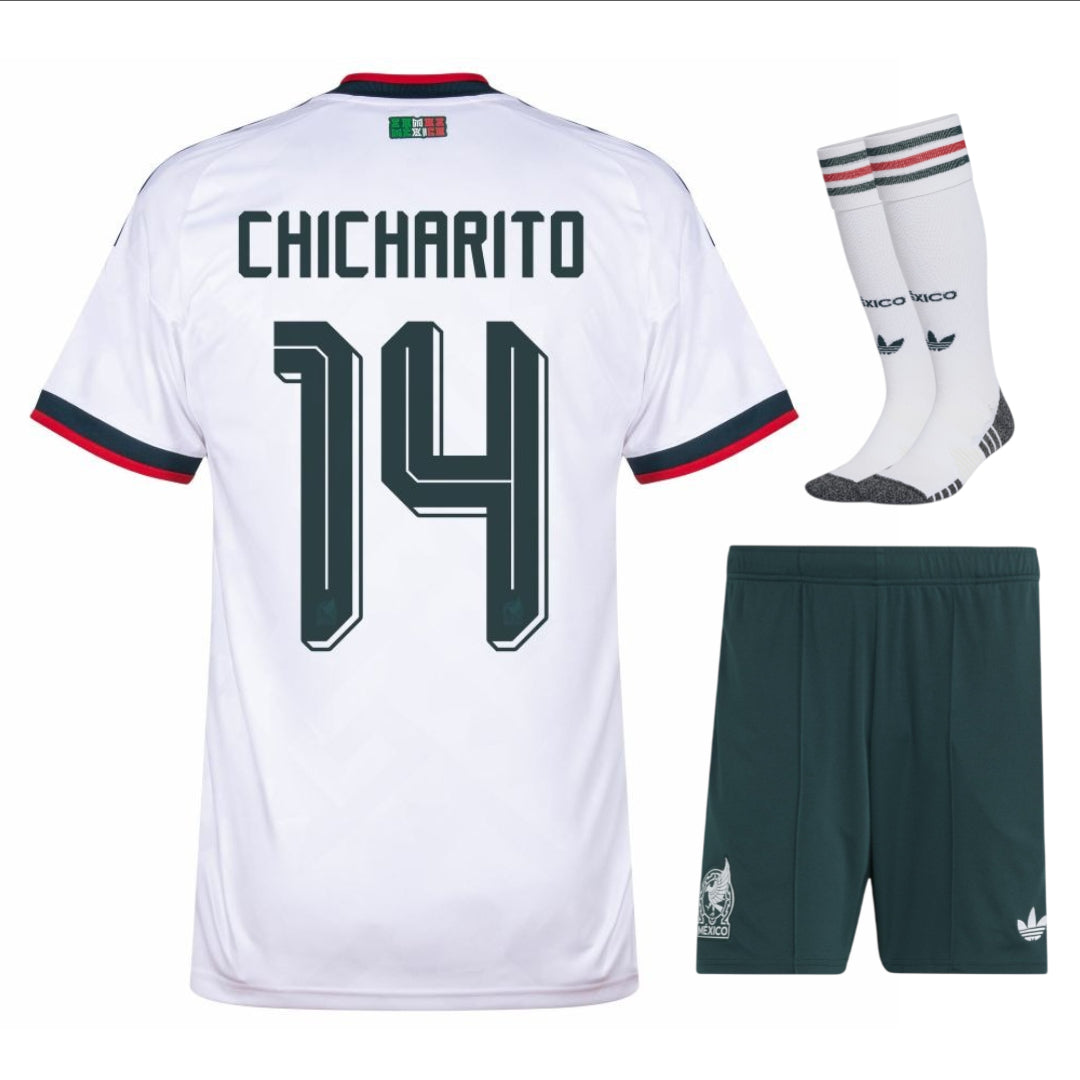 Maillot-Mexique-Kit-Enfant-Exterieur-2026-2027-Chicharito-2