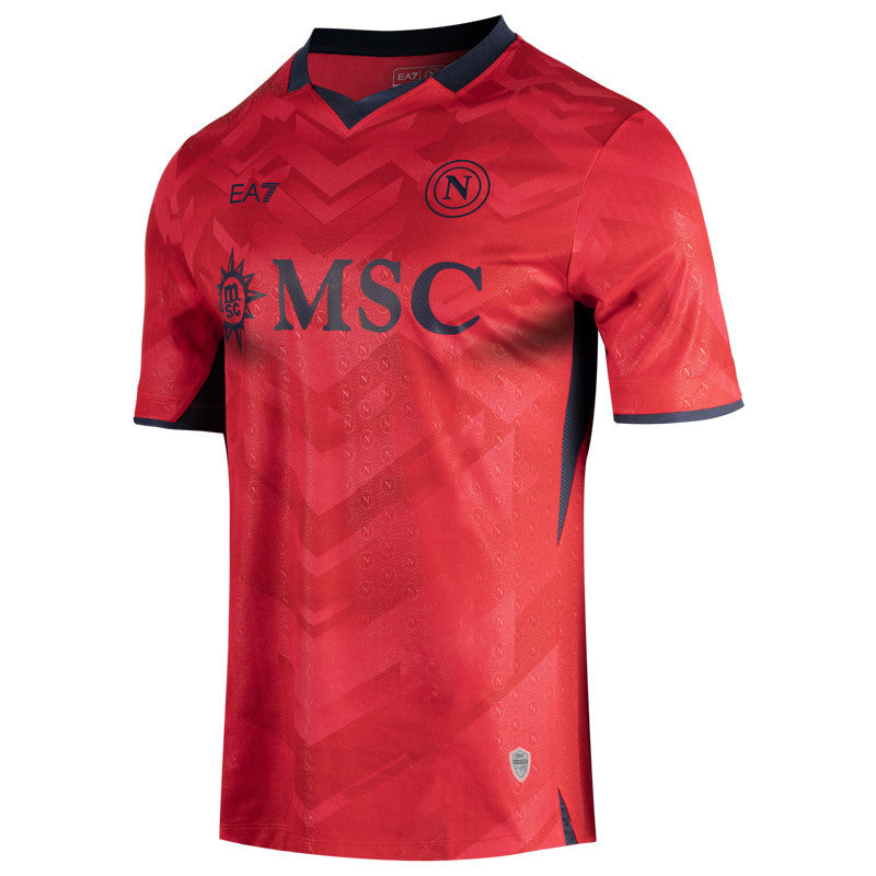 Maillot Naples Gardien Rouge Homme 2024 2025 | Foot Sport