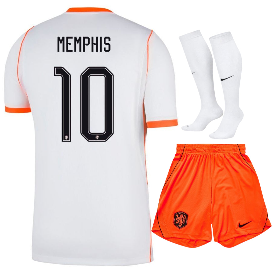 Maillot-Pays-Bas-Kit-Enfant-Exterieur-2026-2027-Memphis-2