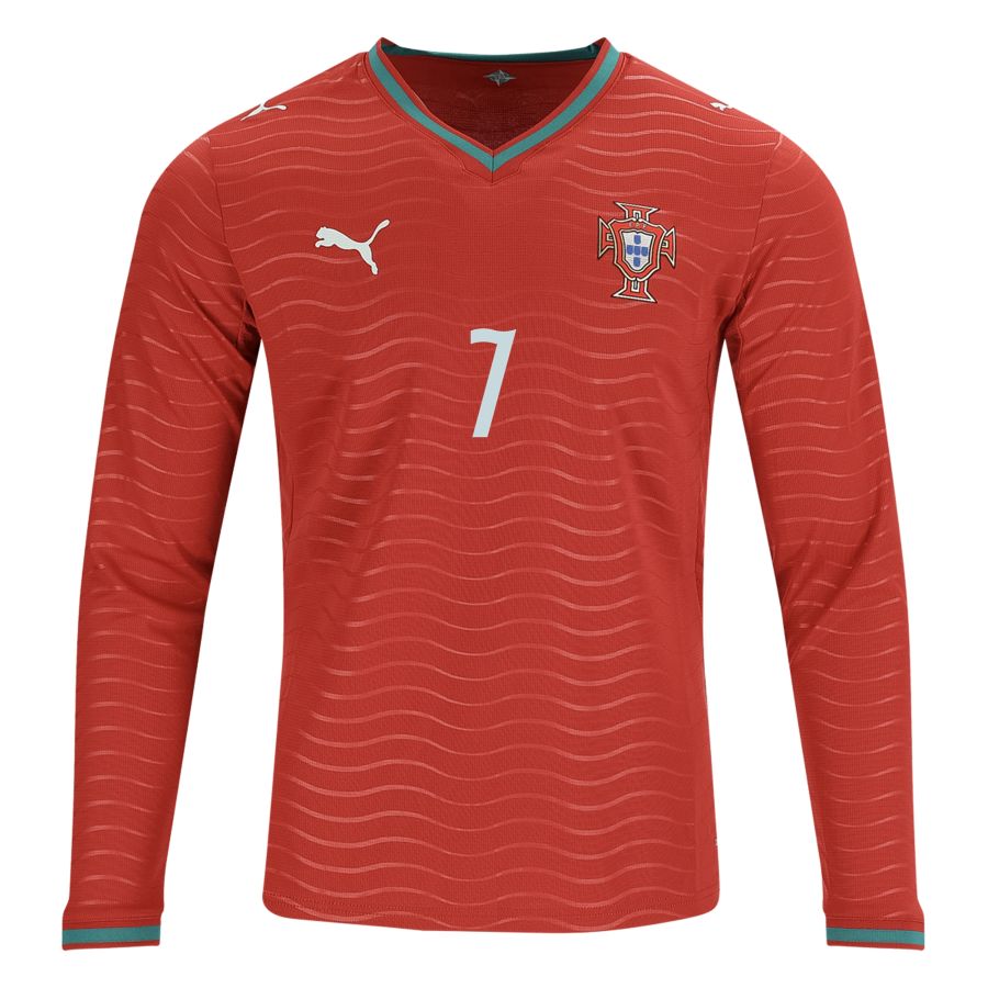 Maillot-Portugal-Domicile-2026-2027-Ronaldo-Manches-Longues-3