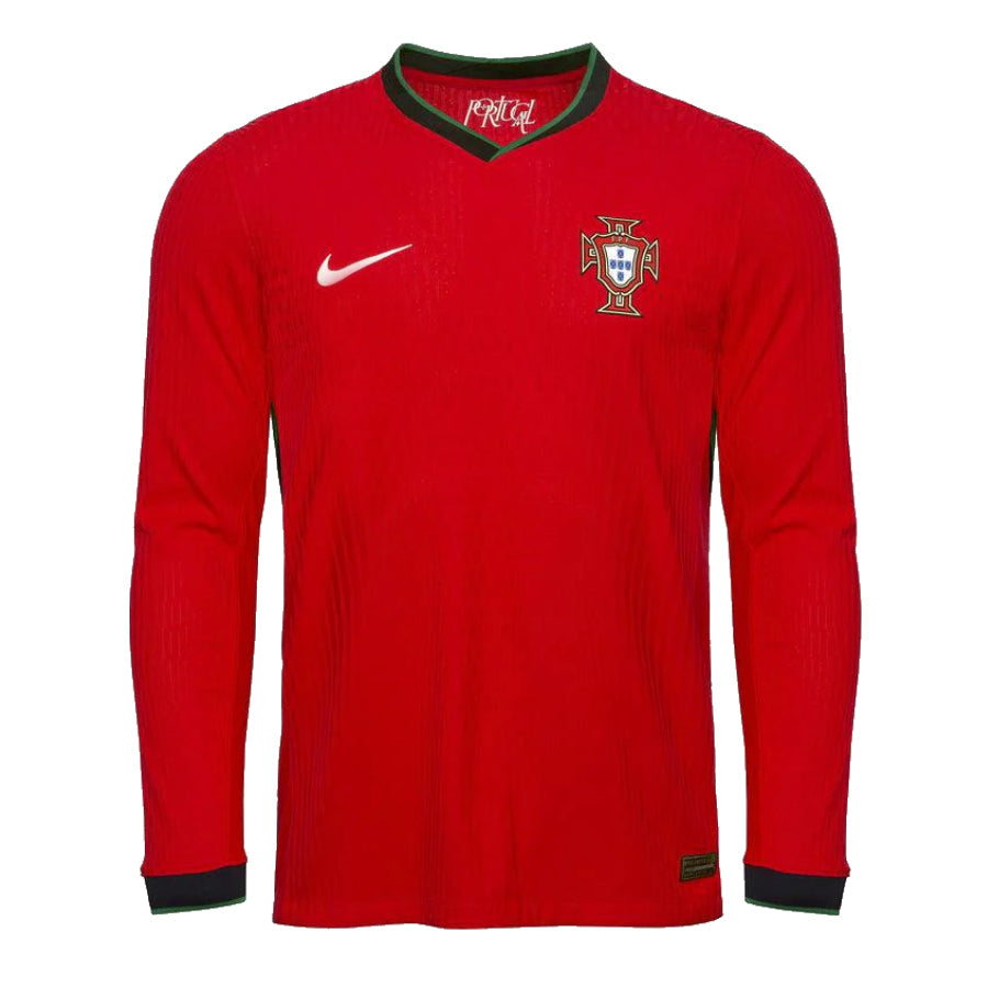 Portugal Ronaldo Home Long Sleeve Jersey 2024 2025 Men | Foot Sport
