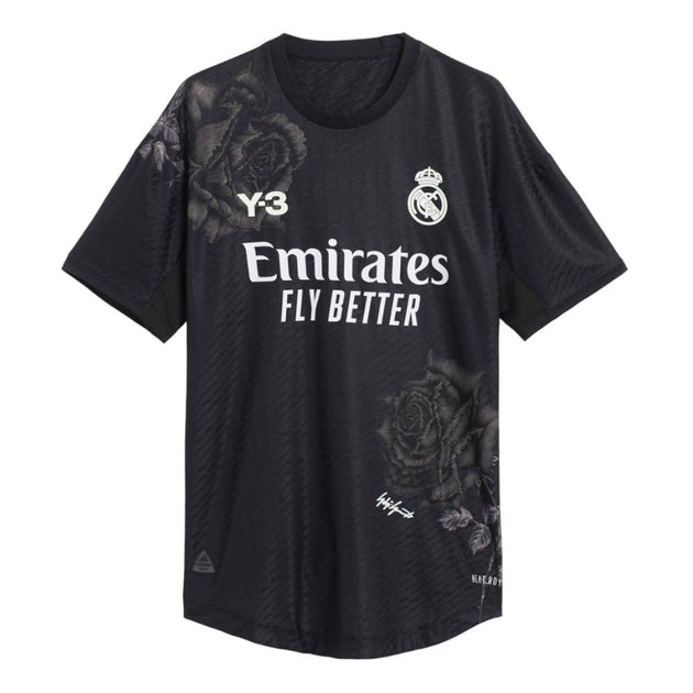 Real Madrid Fourth Yamamoto 2024 Men's Black Jersey | Foot Sport