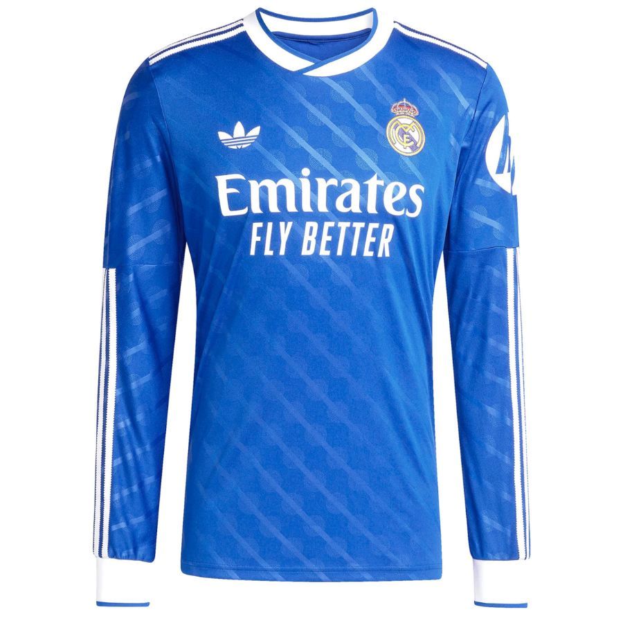 Maillot Bellingham Real Madrid Third Manches Longues Bleu Homme 2025 2026 | Foot Sport