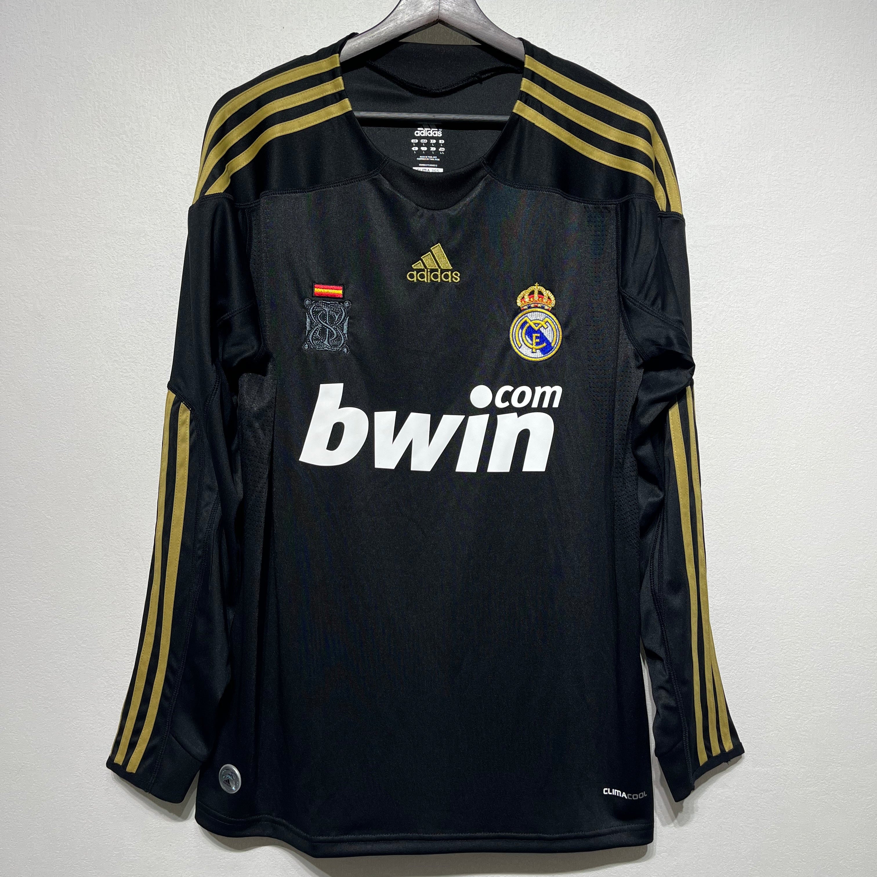 Maillot-Real-madrid-Manches-Longues-Retro-Vintage-2009-2010-Exterieur-Homme-1