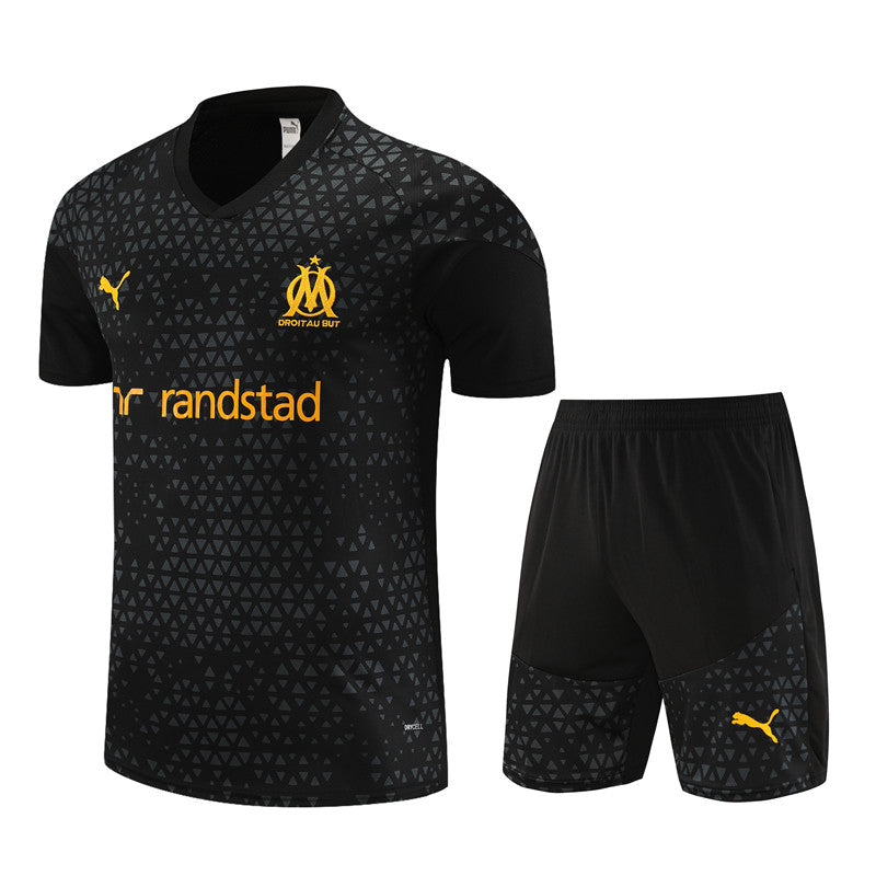 Maillot Training Marseille OM Noir Homme/Enfant 2023-2024 | Foot Sport
