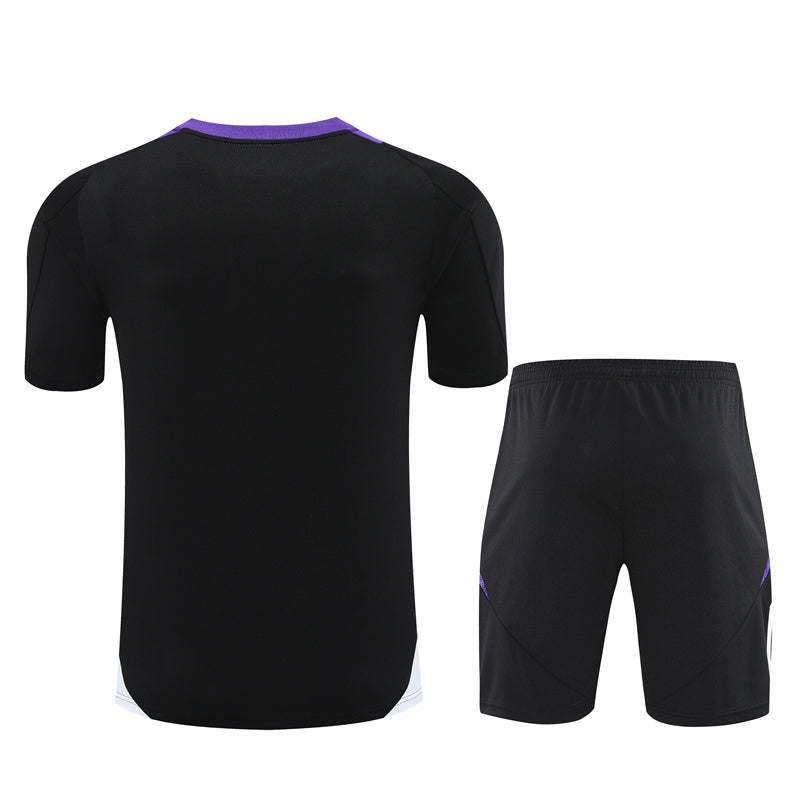 Real Madrid Black Violet Training Jersey Men/Kids 2024-2025 | Foot Sport