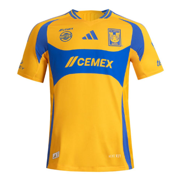 Maillot Domicile Tigres UANL 2015 - Homme Taille M - Occasion - Couleur Jaune Adidas