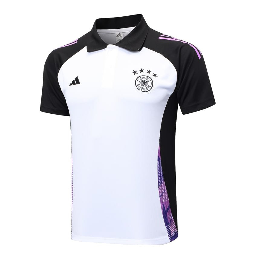Survetement-Allemagne-Polo-2024-2025-Blanc-2