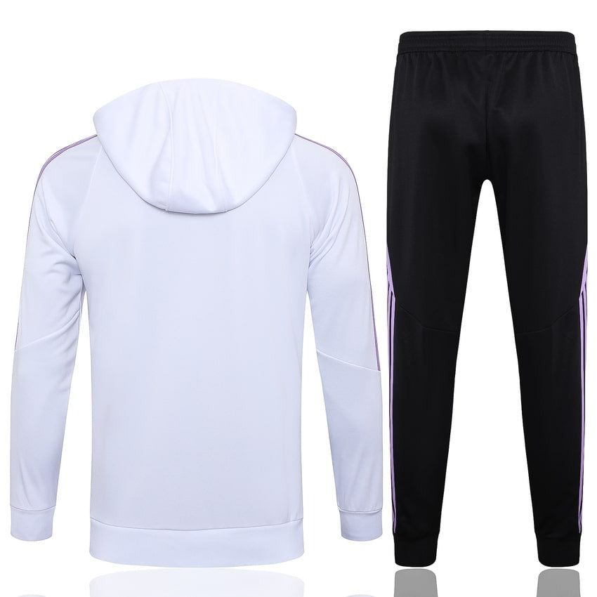 Survetement-Allemagne-Sweat-2024-2025-Blanc-4