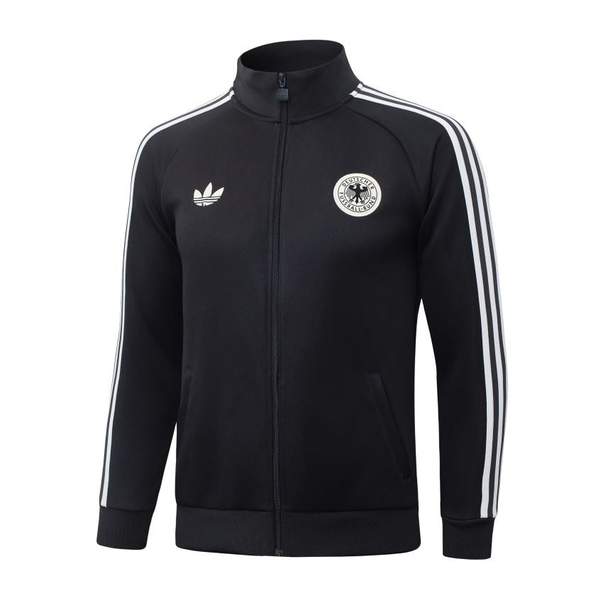 Survetement-Allemagne-Veste-2026-2027-Noir-Blanc-2