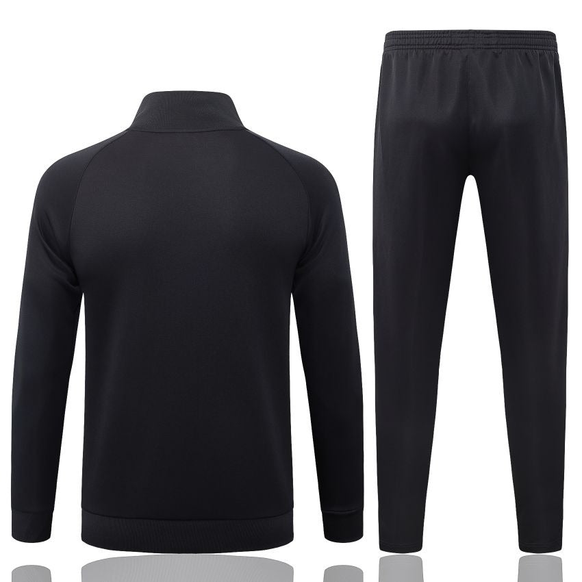 Survetement-Allemagne-Veste-2026-2027-Noir-Blanc-3