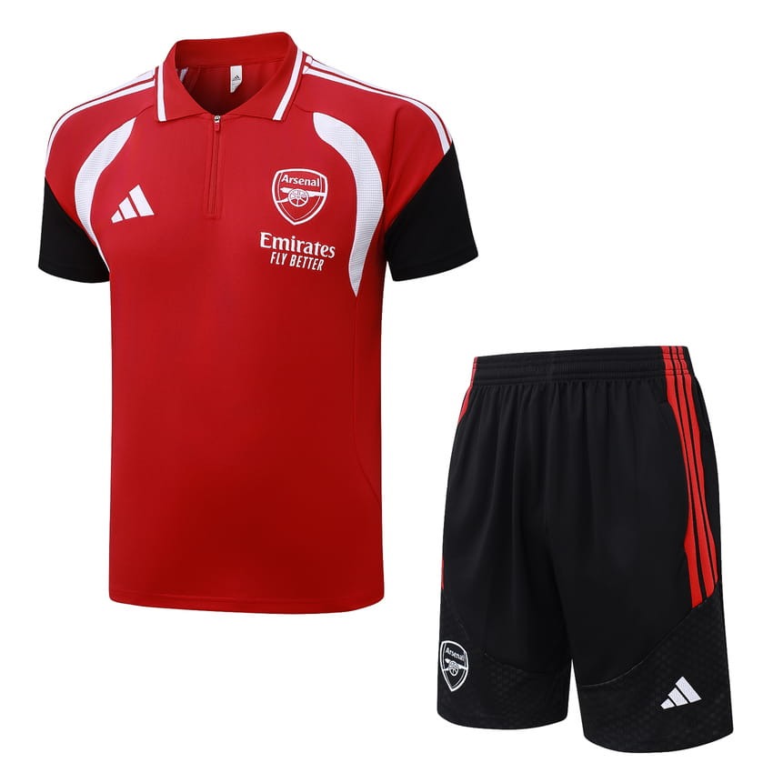 Survetement-Arsenal-Polo-2026-2027-Rouge-Clair-1