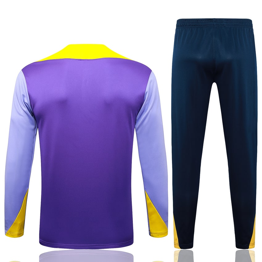 Survetement Atletico Madrid Training Homme 2025 2026 Violet Jaune | Foot Sport