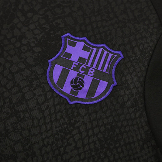 Survetement Barcelone Training Homme/Enfant 2025 2026 Noir | Foot Sport