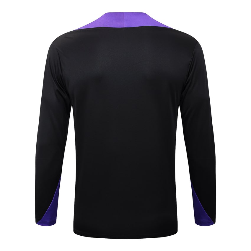 Survetement Barcelone Training Homme 2025 2026 Noir Violet | Foot Sport